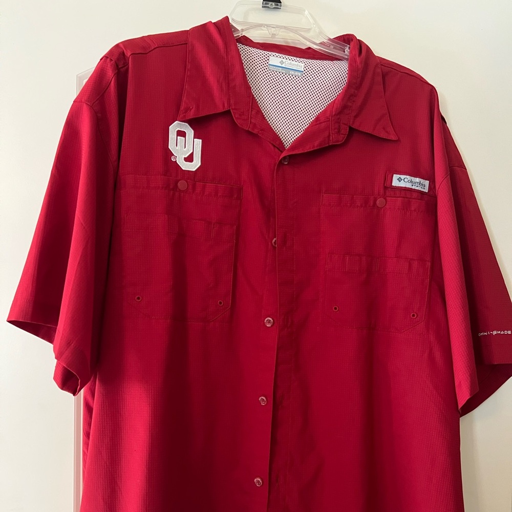 Mens Columbia OU shirt